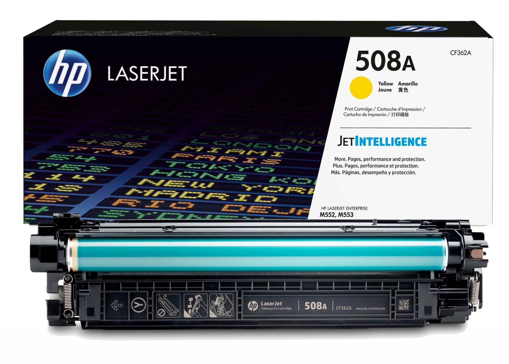 کارتریج لیزری رنگی زرد اچ پی HP 508 — تصویر ۲