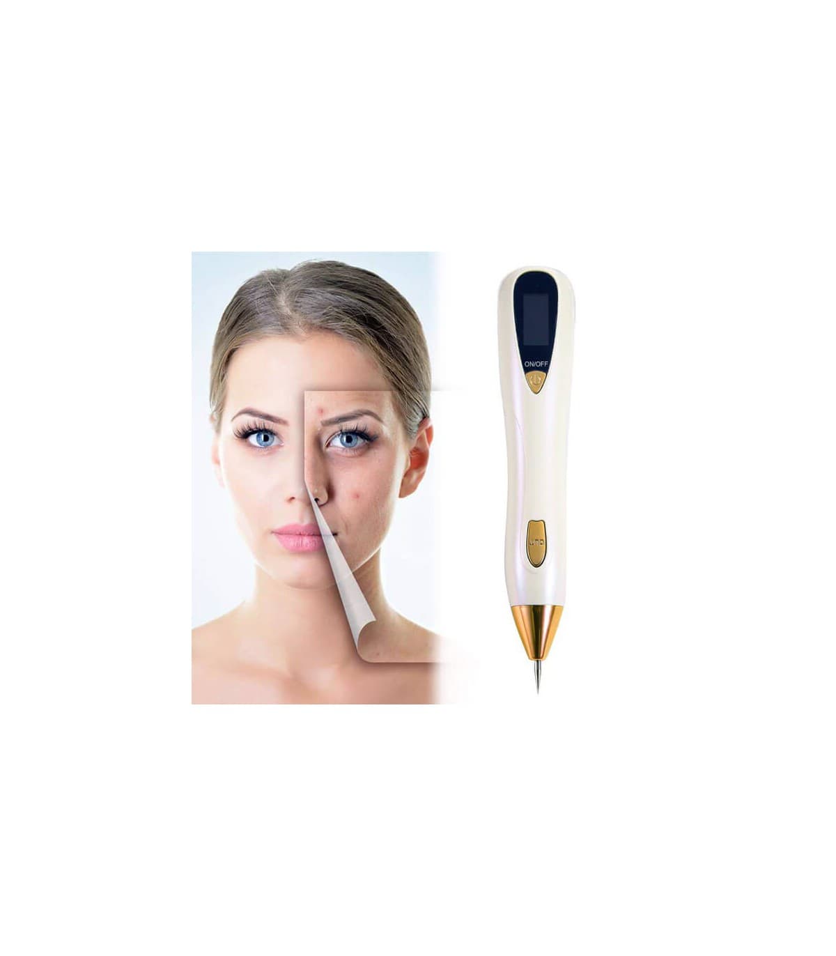 قلم پاکسازی پوست 9 قدرته بیوتی پن مدل Mole