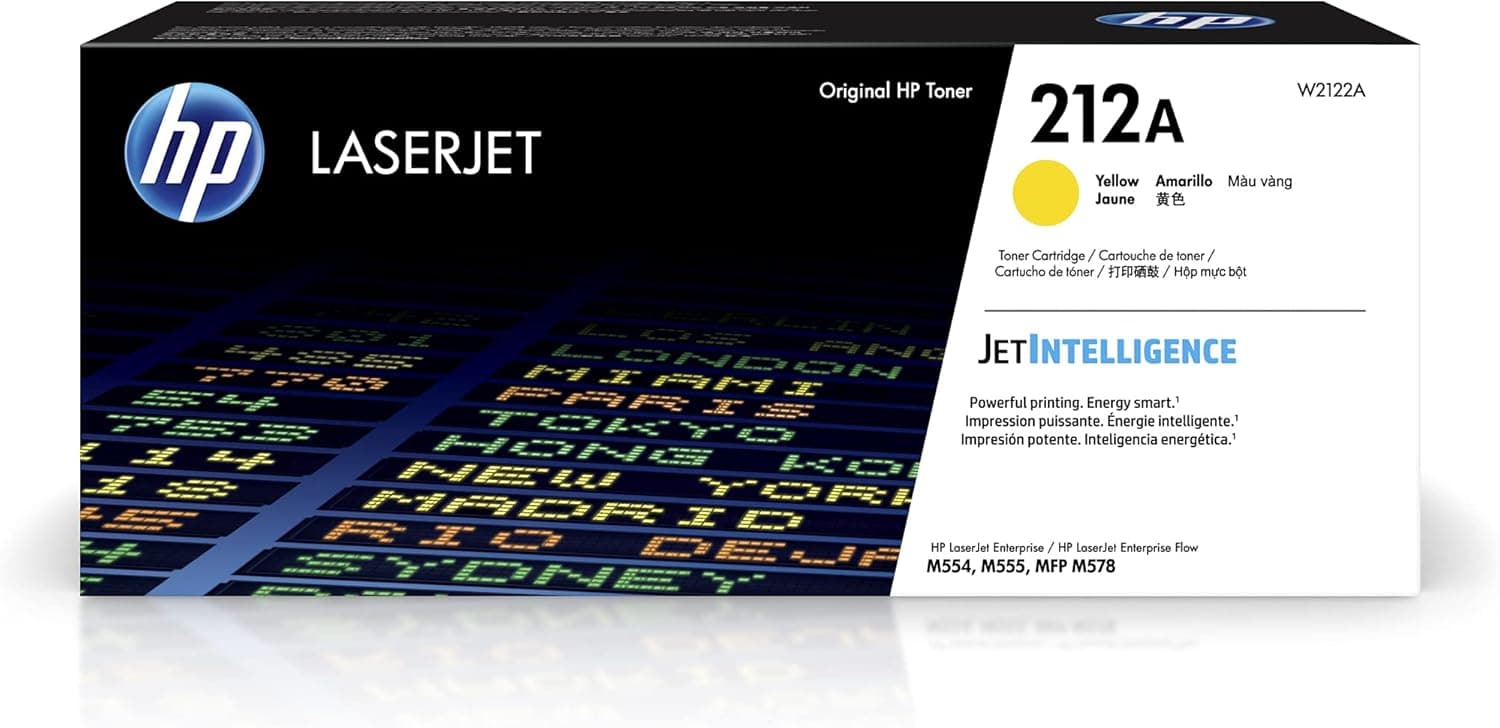 کارتریج لیزری رنگی زرد اچ پی HP 212 — تصویر ۲