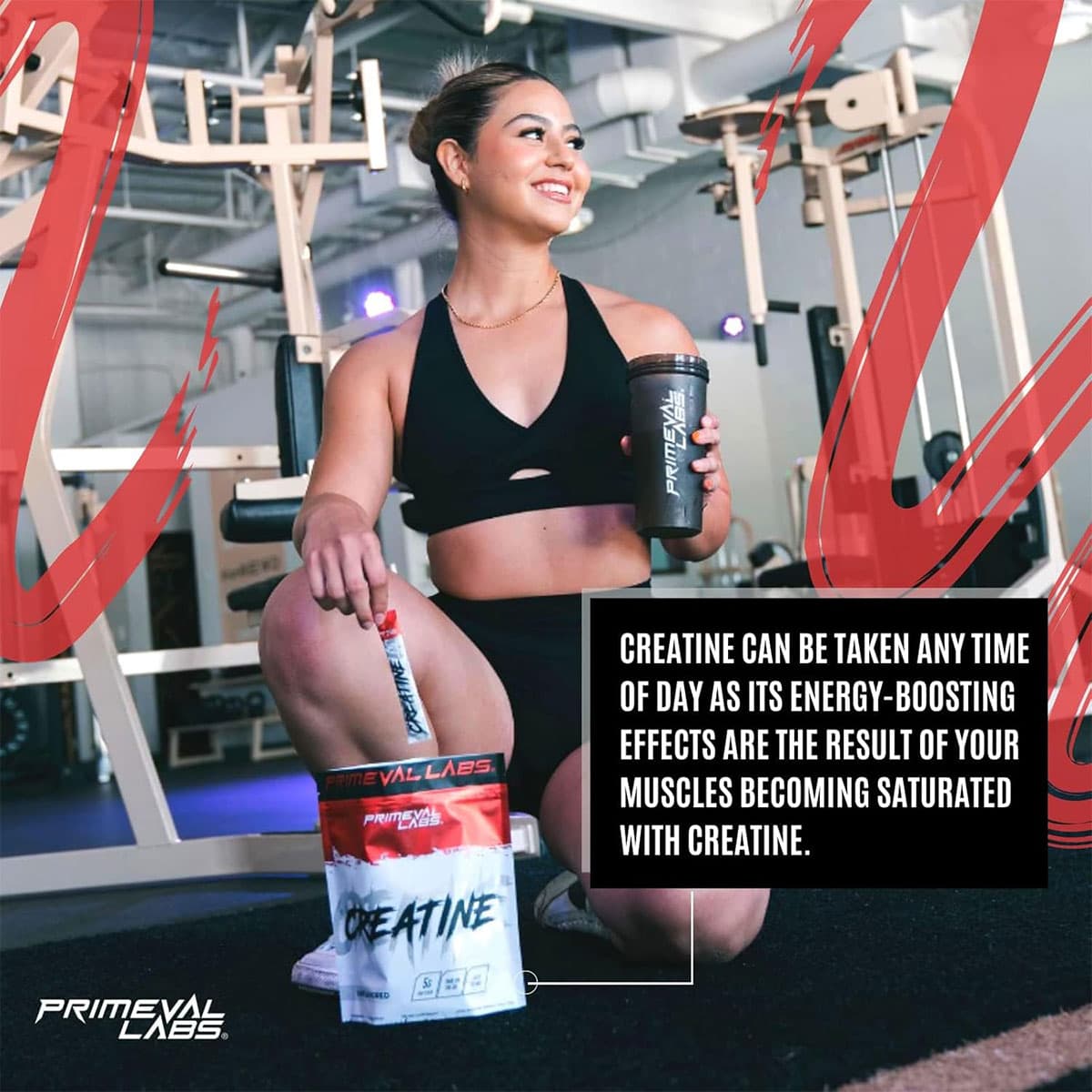 کراتین مونوهیدرات پرایموال لبز | primeval labs creatine monohydrate — تصویر ۷