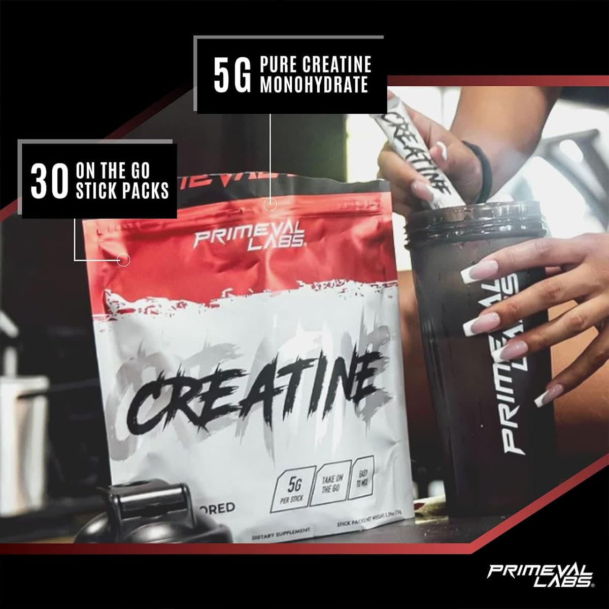 کراتین مونوهیدرات پرایموال لبز | primeval labs creatine monohydrate — تصویر ۵