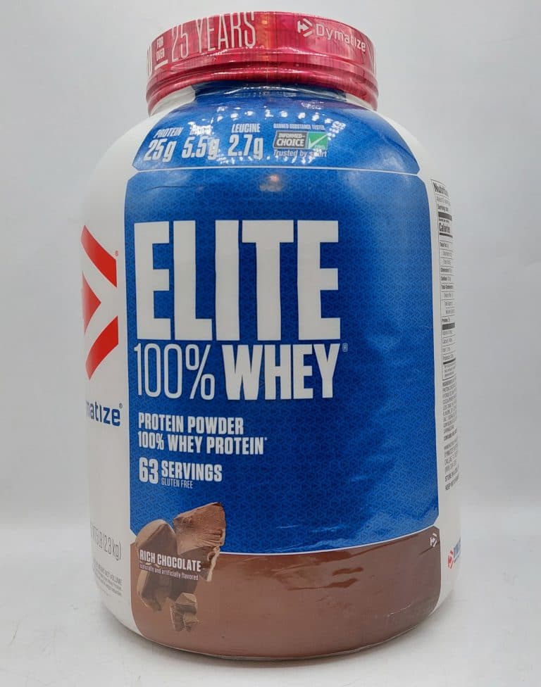پروتئین وی دایماتیز الیت (Dymatize Elite 100% Whey Protein) – 5 پوند (2.3 کیلوگرم) — تصویر ۳