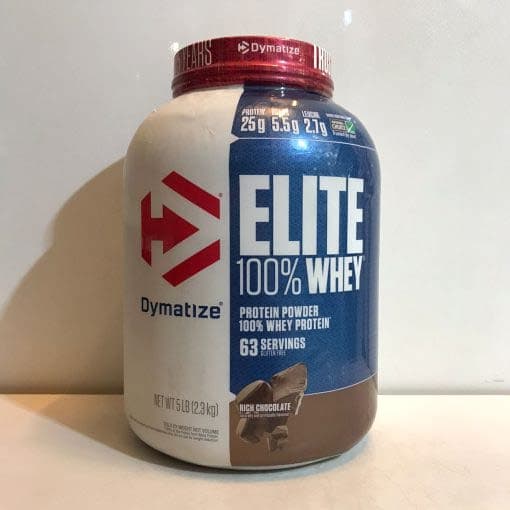 پروتئین وی دایماتیز الیت (Dymatize Elite 100% Whey Protein) – 5 پوند (2.3 کیلوگرم)