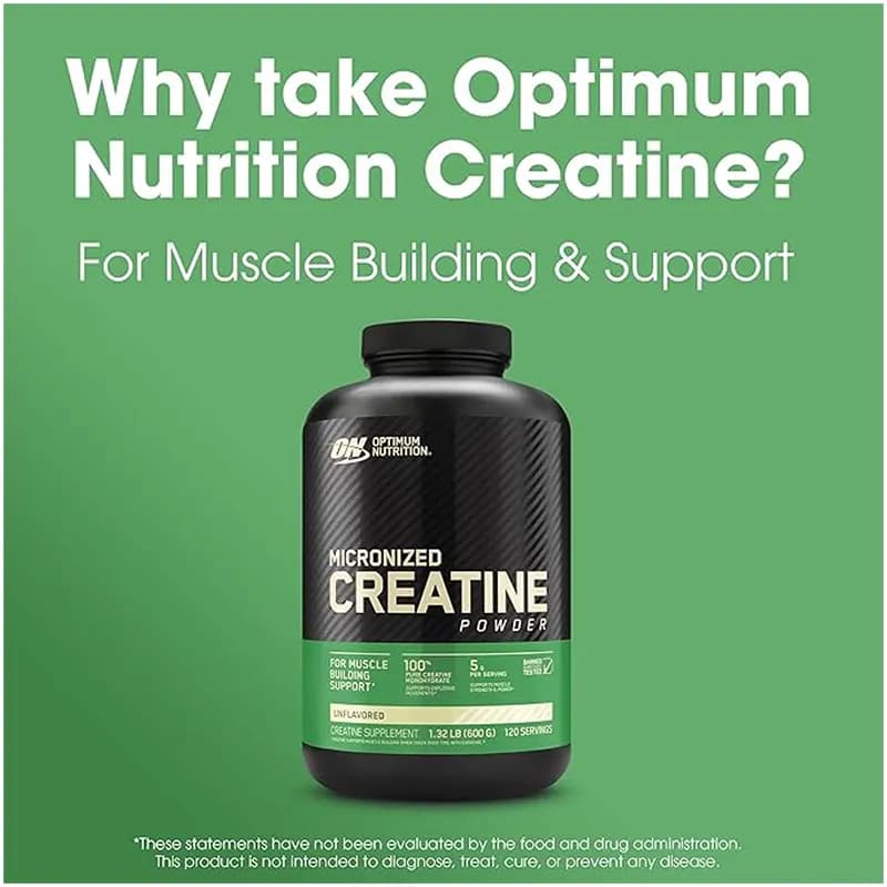 کراتین میکرونایز اپتیموم نوتریشن | Optimum Nutrition Micronized Creatine — تصویر ۵