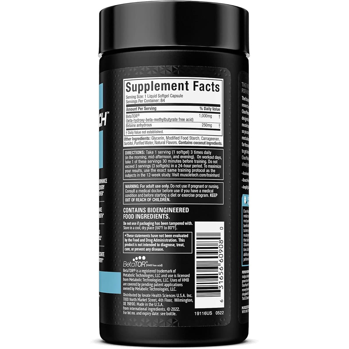 کلیر ماسل ماسل تک | Clear Muscle MuscleTech — تصویر ۳
