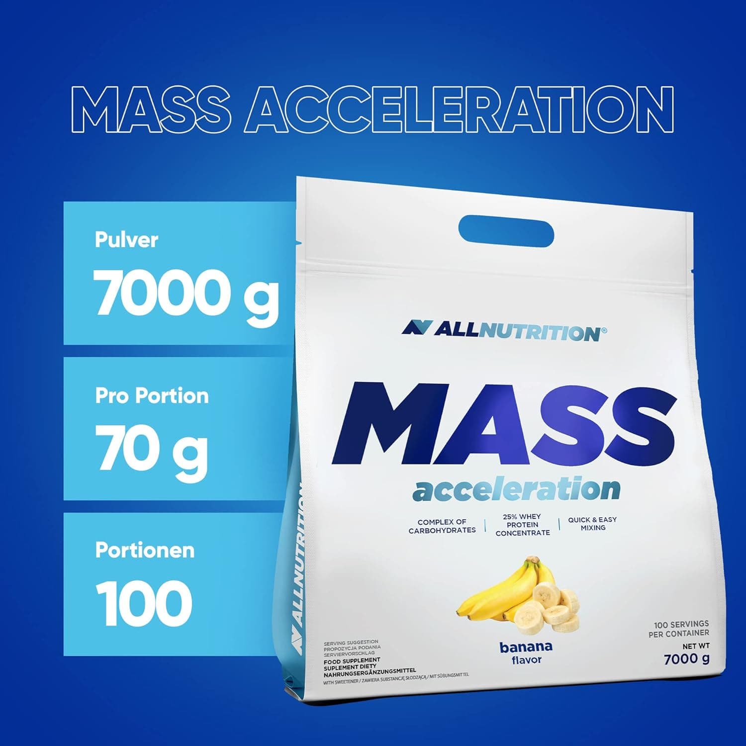 مس گینر آل نوتریشن | ALLNUTRITION Mass Acceleration — تصویر ۴
