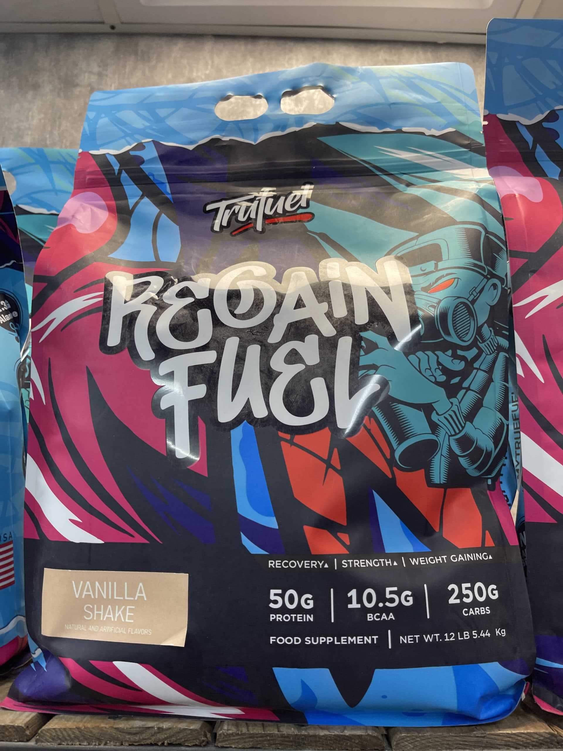 مس گینر تروفیول 5.5 کیلوگرم اورجینال TRUFUEL REGAIN CHOCOLATE ICE CREAM 12LB — تصویر ۳