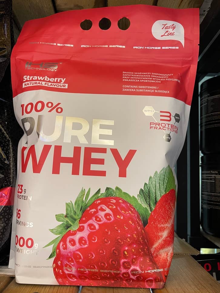 پروتئین وی کیسه ای آی اچ اس 100% پیور Pure Whey IHS طرح جدید