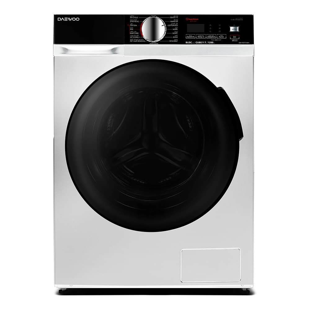 ماشین لباسشویی 7 کیلوگرم اتوماتیک دوو مدل DW-F0791 — تصویر ۳
