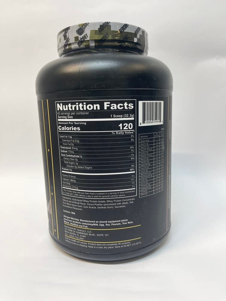 پروتئین وی رشن ردکان وان Redcon1 Ration Whey Protein Blend — تصویر ۲