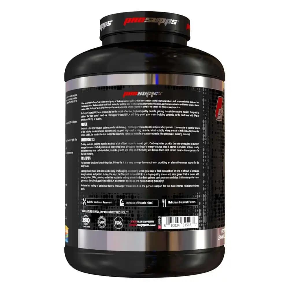 مس گینر پروساپس اینکردیبالک |Prosupps IncrediBulk Gainer — تصویر ۳