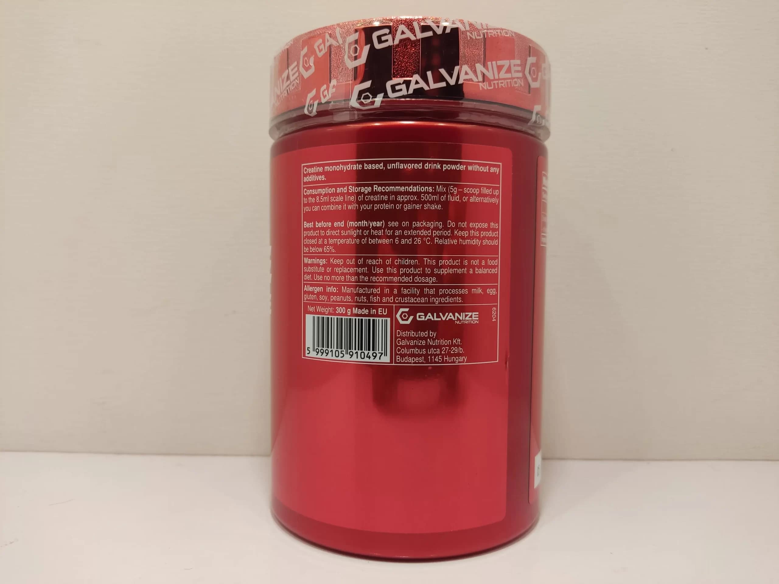 کراتین مونوهیدرات گالوانایز | Galvanize Creatine Monohydrate — تصویر ۷