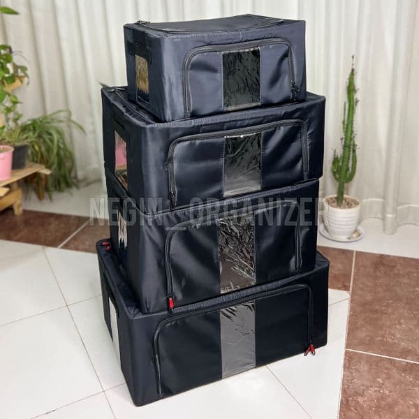 باکس برزنتی دولایه مشکی ساده