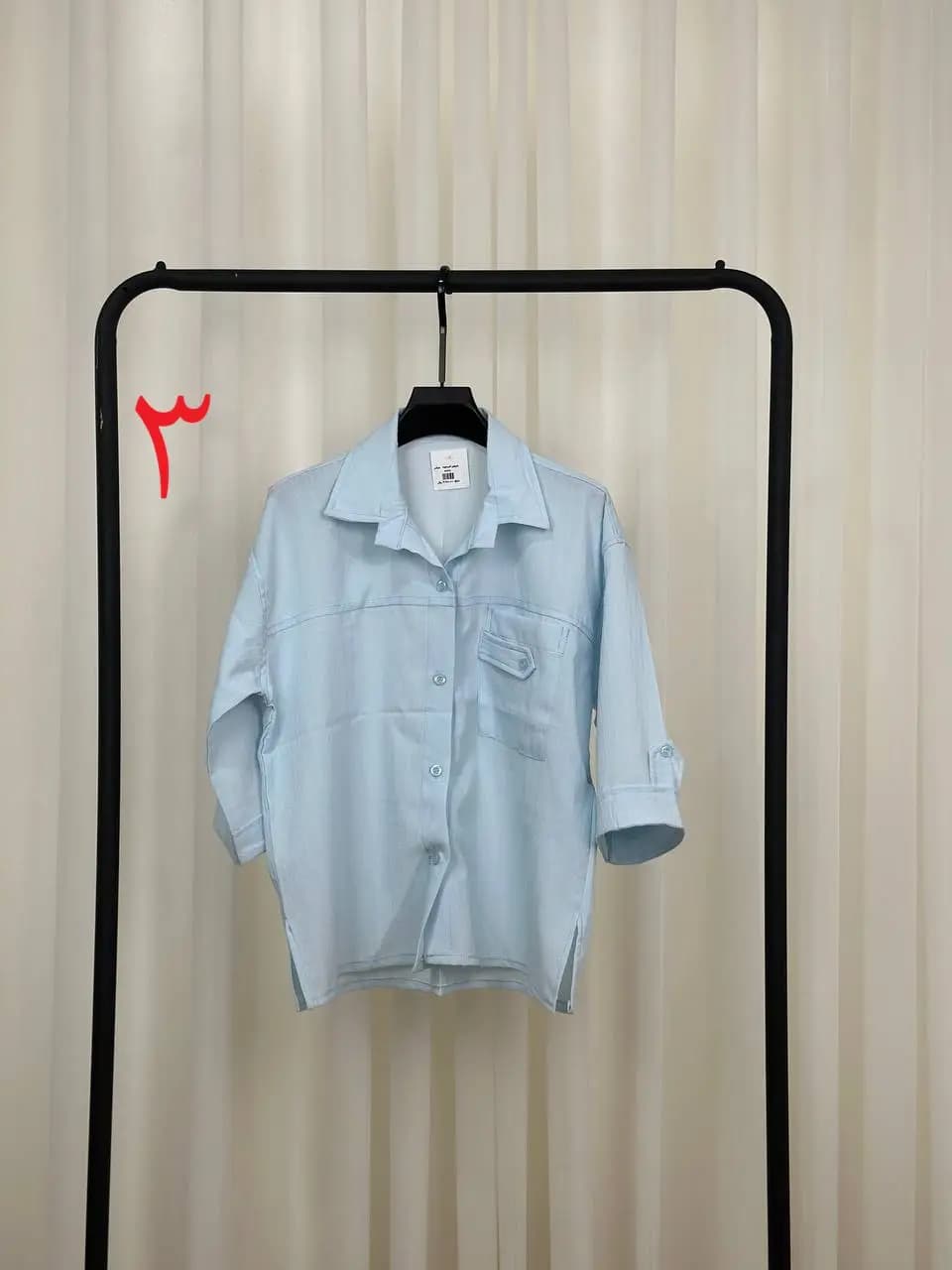 شومیز تابستانه میکس زنانه کد ۳۳۲۲ طرح 2 — تصویر ۴