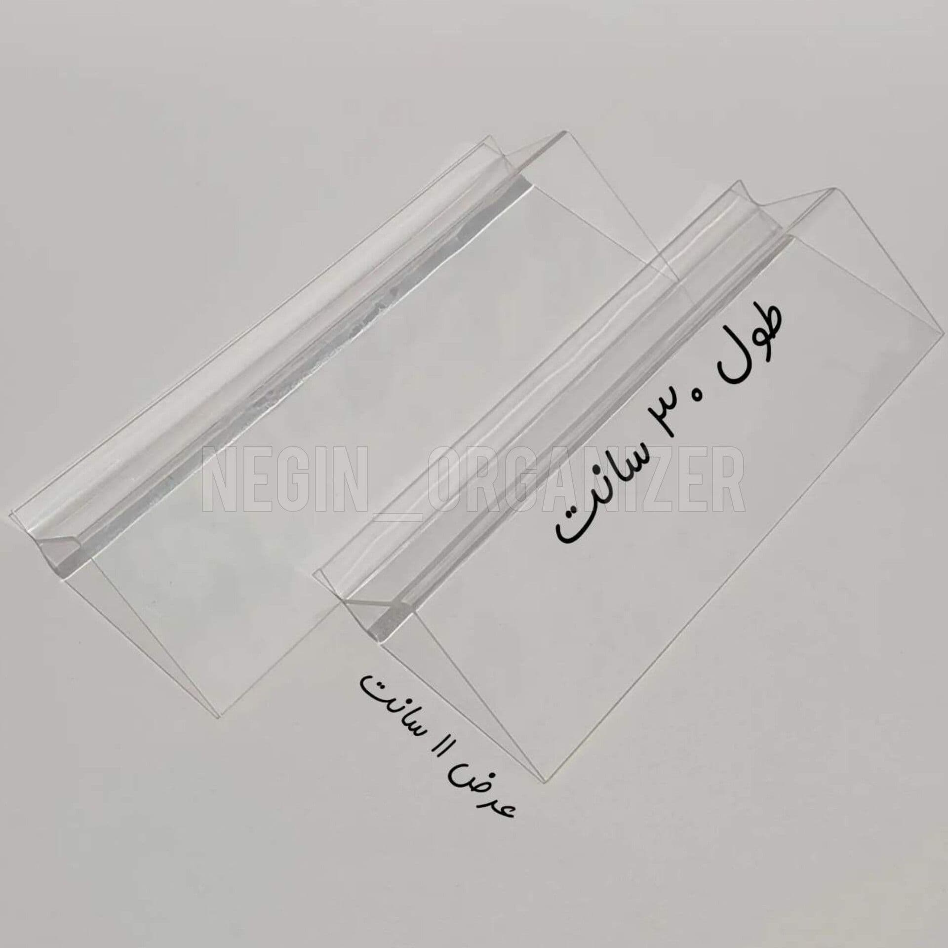 استند شیشه ادویه مکارتی شفاف — تصویر ۳