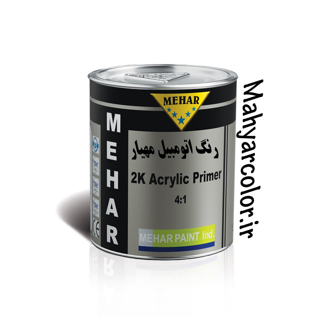 آستر دوجزئی سفید محار کد 0021 مقدار یک کیلوگرم — تصویر ۲