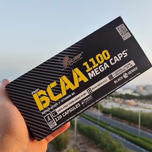 بی سی ای ای مگا کپسولی الیمپ BCAA mega 1100