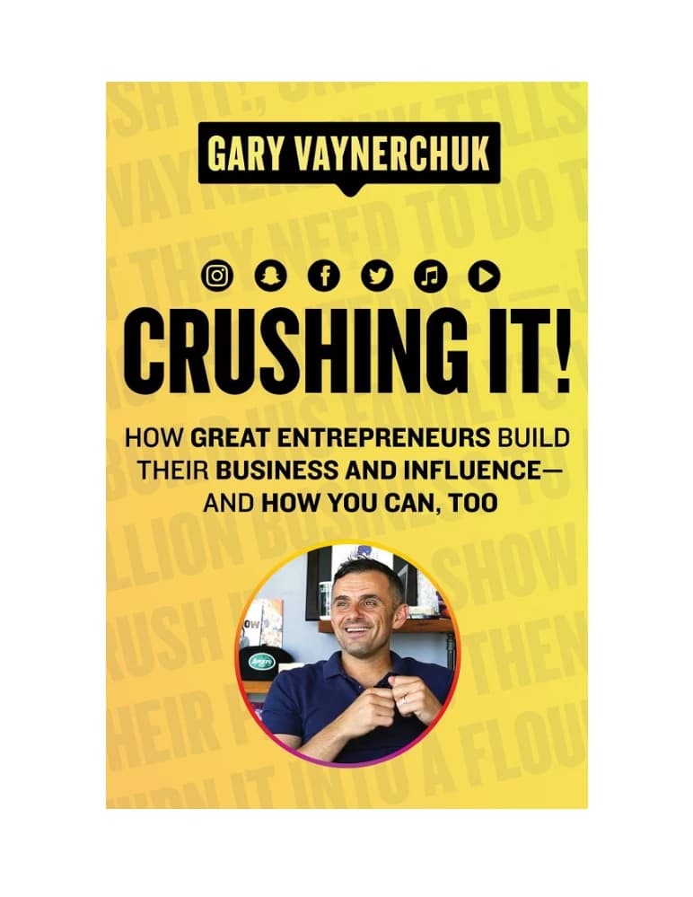 کتاب !Crushing It (له کردن رقبا) نسخه PDF انگلیسی | نویسنده Gary Vaynerchuk (گری وی‌نرچاک)