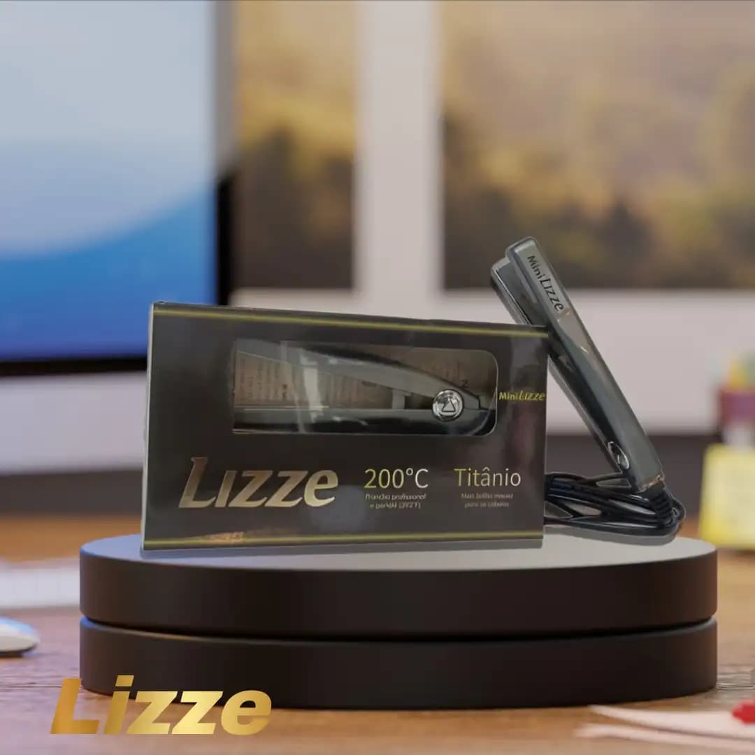 اتو مو مینی لیز (Lizze) تیتانیومی 200 درجه Mini Lizze Titanium