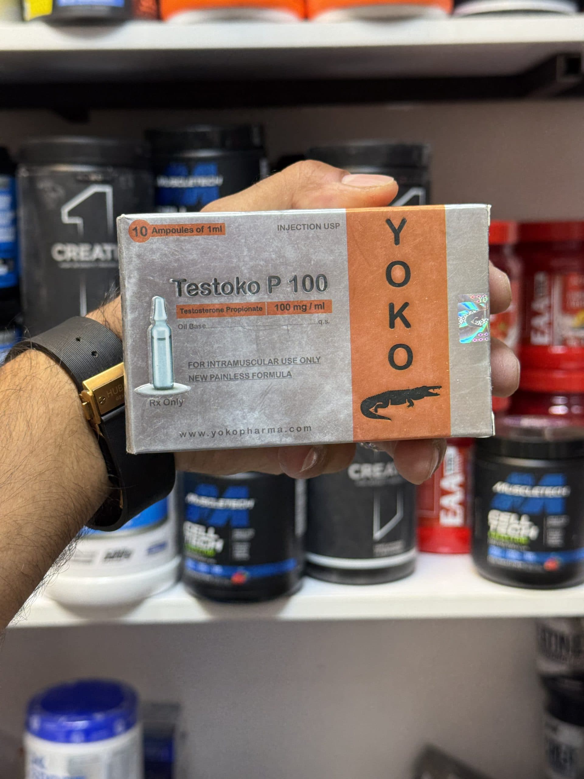 تست پرپیونات یوکو فارما YOKO PHARMA Testoko P-100