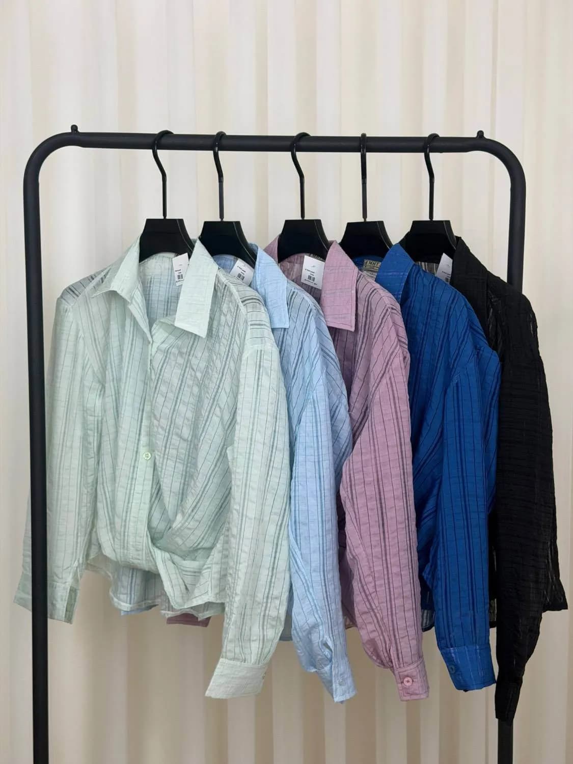 شومیز شیشه ای زنانه کد 3236