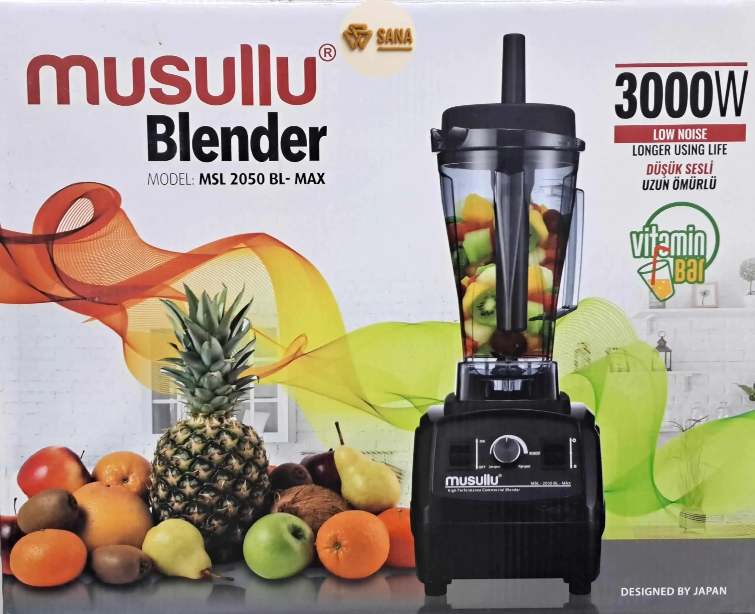 آسیاب مخلوط‌کن و یخ‌شکن موسولو مدل MSL-2050