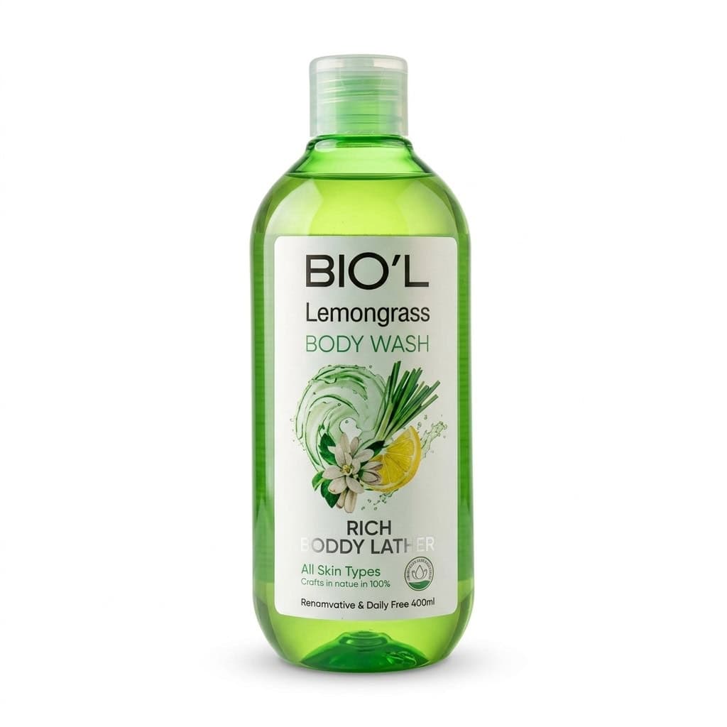 شامپو بدن طراوت بخش بیول مدل Lemongrass حجم 400 میلی لیتر — تصویر ۲