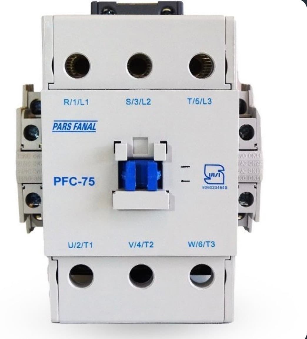 کنتاکتور 75 آمپر مدل PFC-75 پارس فانال
