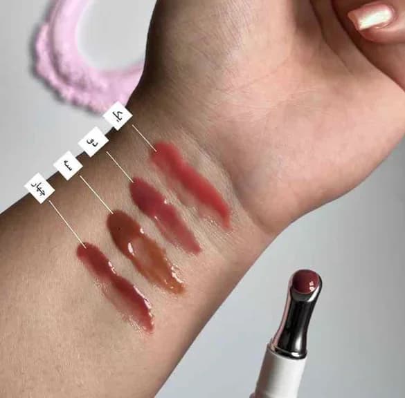 لیپ پلامپر سر فلزی اوليبولا | برق لب حجم دهنده با جلوه آینه ای -Lip plumper olibolla — تصویر ۴