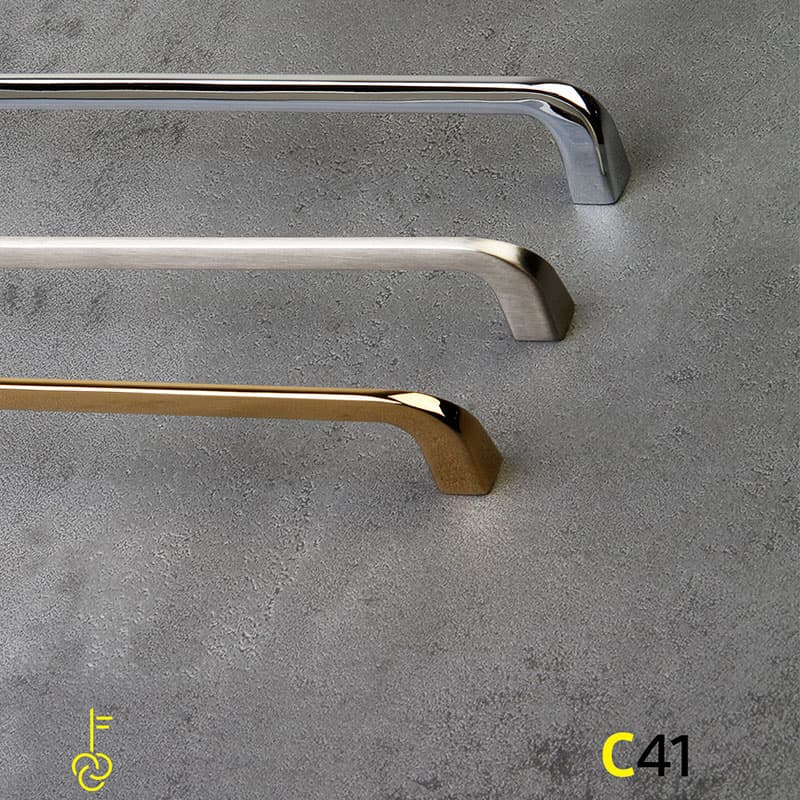 دستگیره کابینت برنز استیل مدل C41 — تصویر ۲