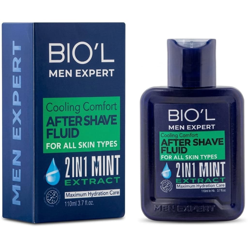 افتر شیو خنک کننده و آنتی باکتریال بیول مدل Mint حجم 110 میل