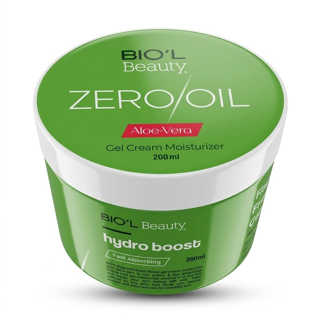 کرم کاسه ای آلوئه ورا بیول مدل Zero Oil حجم ۲۰۰ میلی لیتر — تصویر ۲