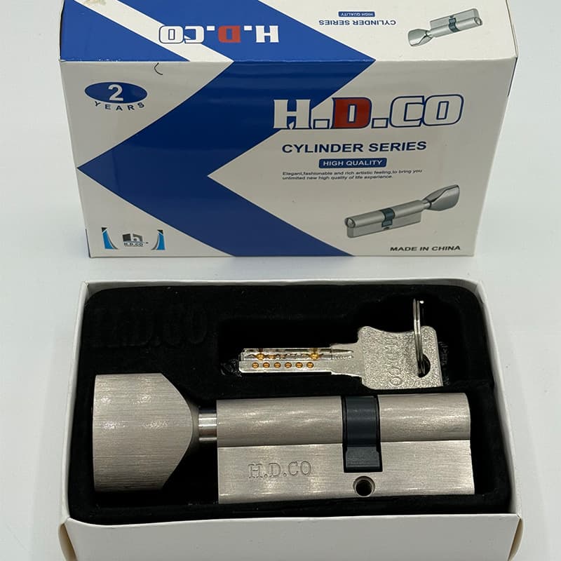 سیلندر آپارتمانی HDCO تمام برنج 5 کلید — تصویر ۴