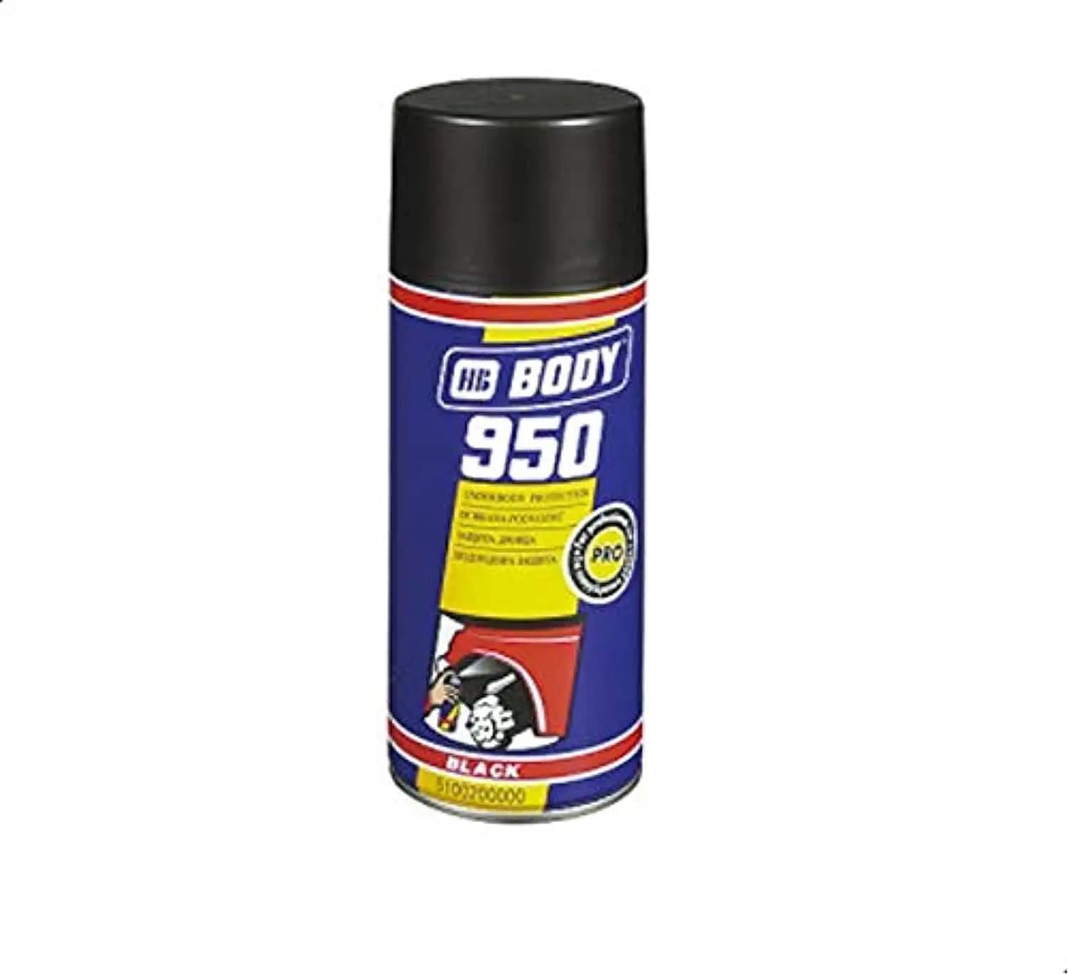 اسپری موم مشکی یونانی 950 اچ بی بادیHB-BODY