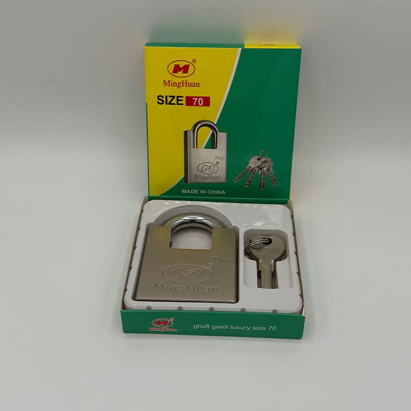 قفل آویز گارددار سایز 70 — تصویر ۲