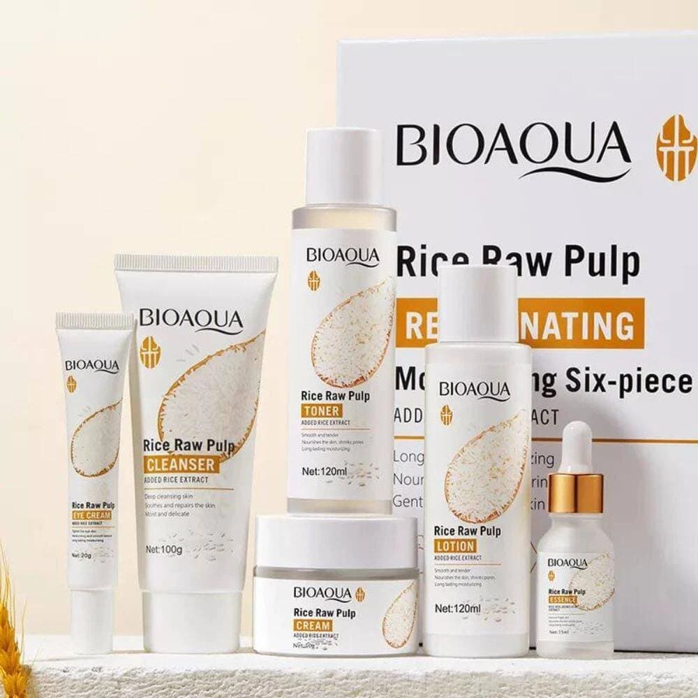 پک روشن‌کننده پوست عصاره برنج بیواکوا (BIOAQUA)