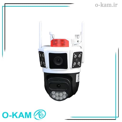 دوربین مینی اسپید دام هوشمند دولنز سیم کارتی O-Kam مدل SD17-4G-W