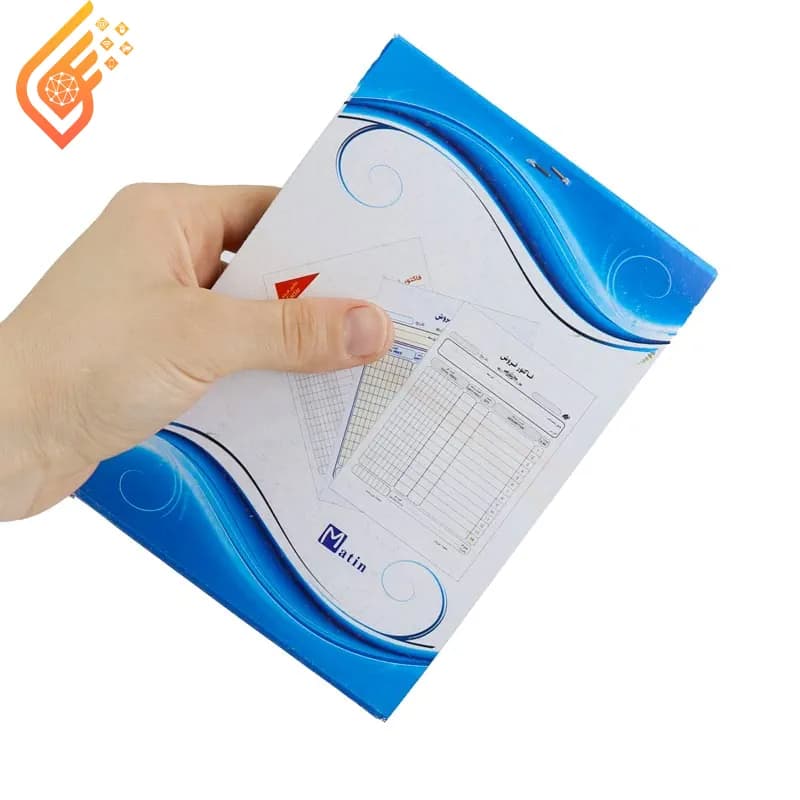 فاکتور فروش دو برگی کاربن دار Matin NCR 11.5*16.5cm کد 61 — تصویر ۲
