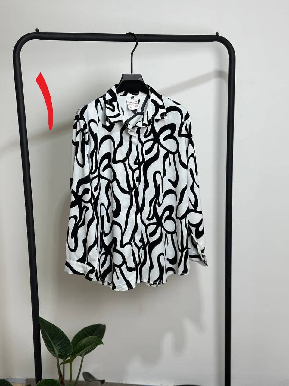 شومیز طرحدار کد 2585 — تصویر ۲