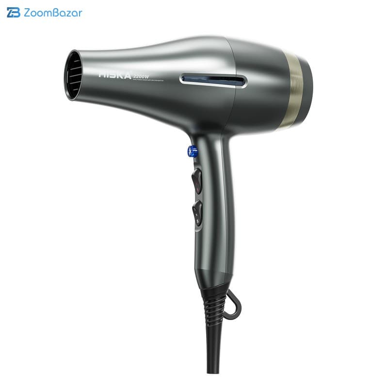 سشوار حرفه‌ای 2200 وات هیسکا مدل H5259 — تصویر ۶