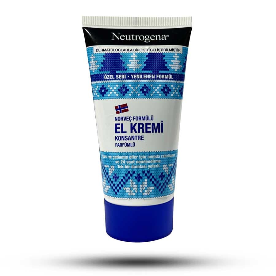 کرم مرطوب کننده دست معطر نوتروژینا مناسب پوست های خشک و ترک خورده 75 میل — تصویر ۲