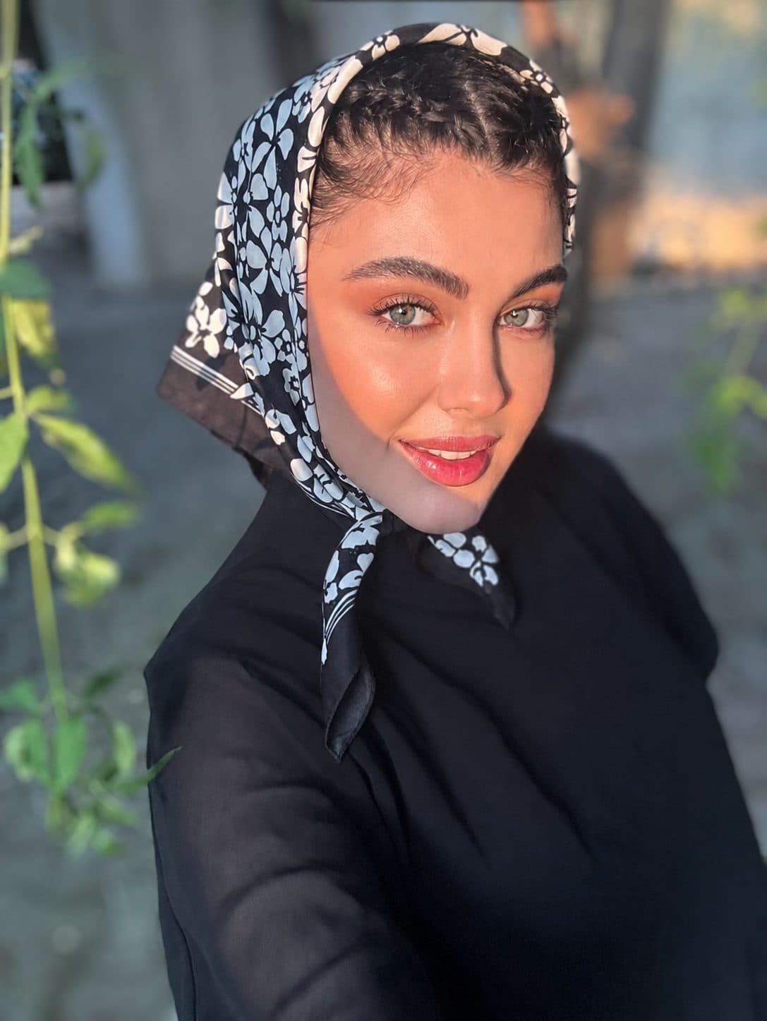 مینی اسکارف ابریشم توییل ۰۲۱۲۵ — تصویر ۳