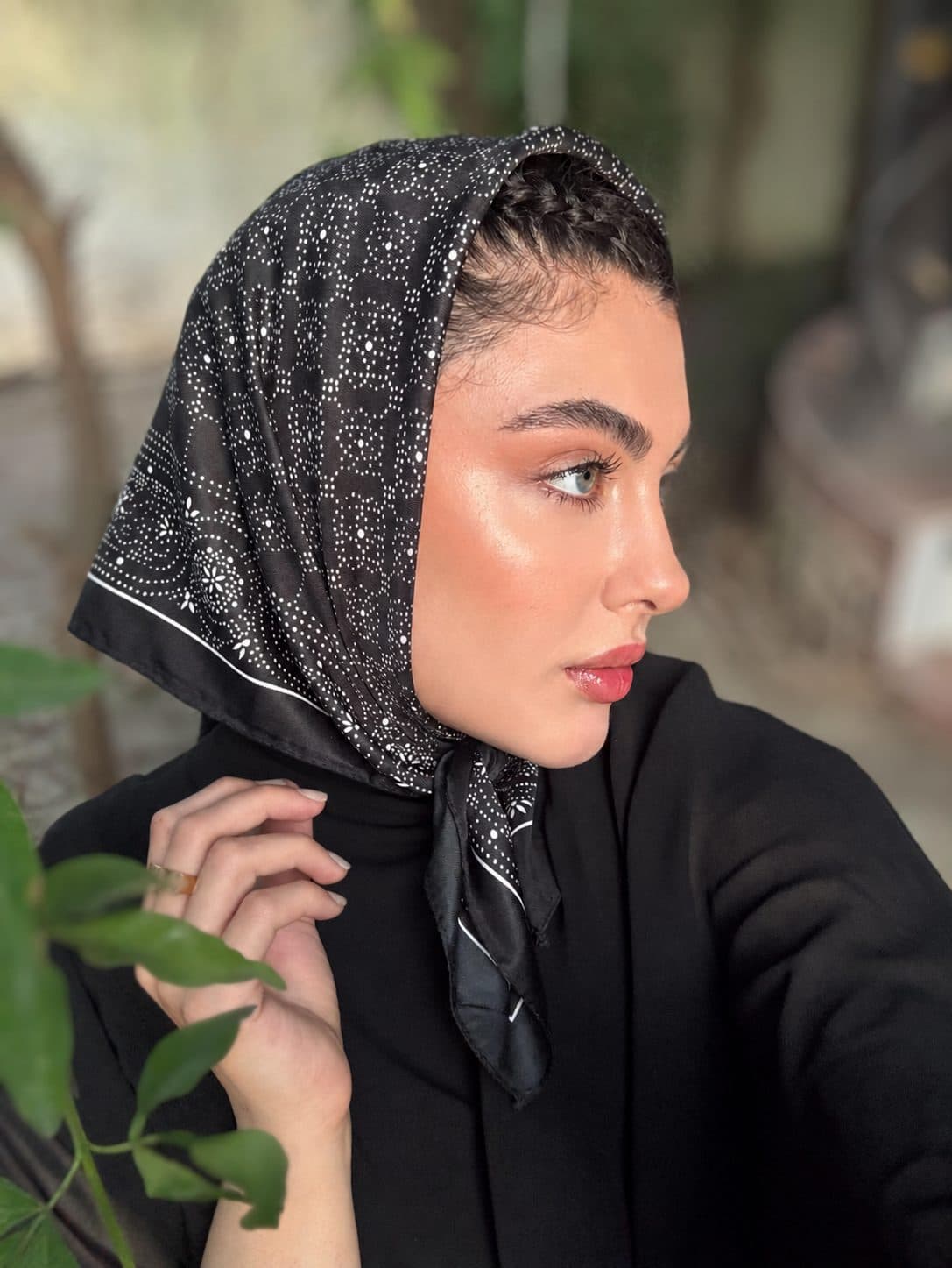 مینی اسکارف ابریشم توییل ۰۲۱۲۴