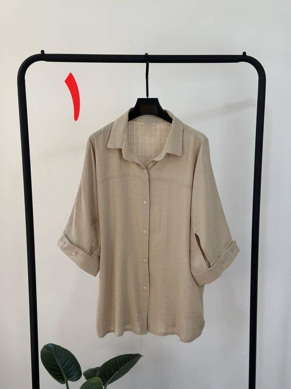 شومیز استین کرواتی کد ۲۵۹۶ — تصویر ۲