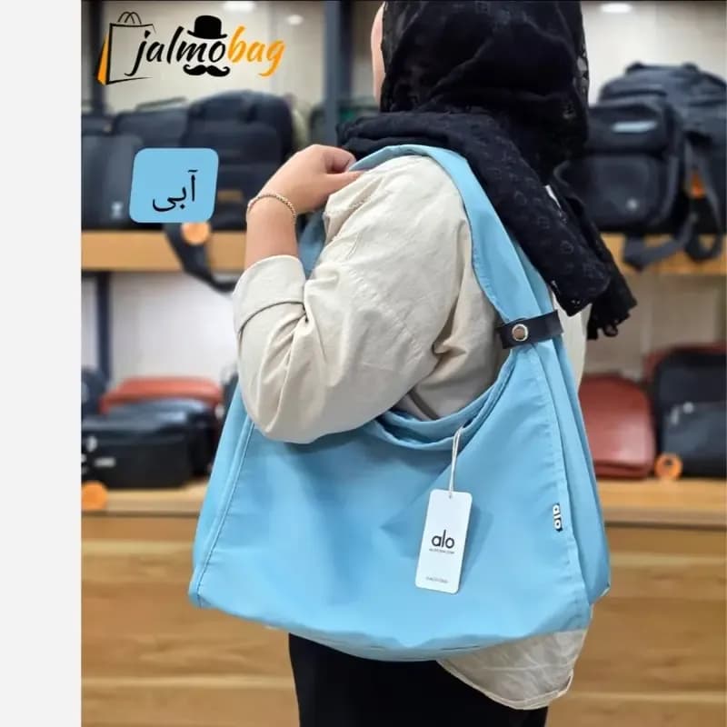 ساک دستی پارچه ای زنانه مدل پینترستی مناسب روزمره و ورزش — تصویر ۱۱