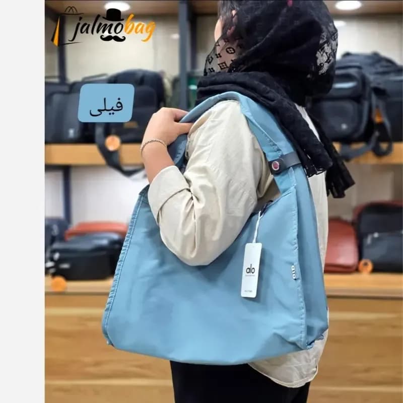 ساک دستی پارچه ای زنانه مدل پینترستی مناسب روزمره و ورزش — تصویر ۱۰