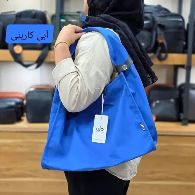 ساک دستی پارچه ای زنانه مدل پینترستی مناسب روزمره و ورزش — تصویر ۱۲