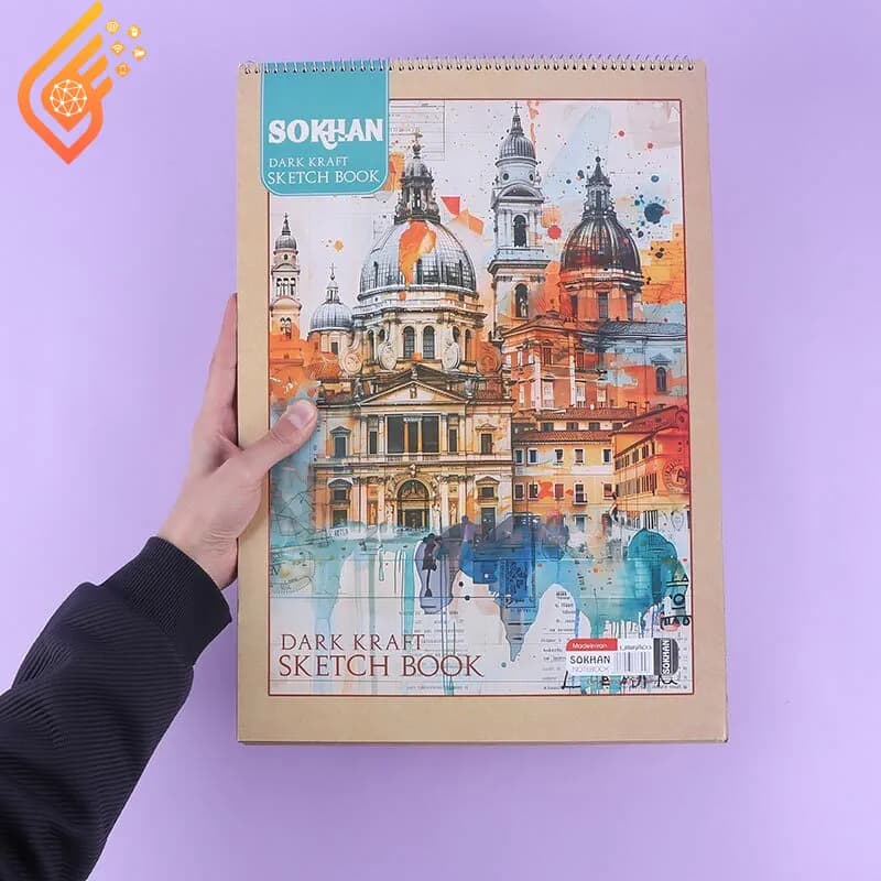 دفتر طراحی کرافت A3 سیمی 46 برگ سخن — تصویر ۲
