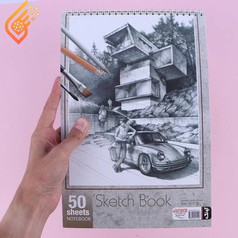دفتر طراحی A4 سیمی 50 برگ آونگ — تصویر ۲