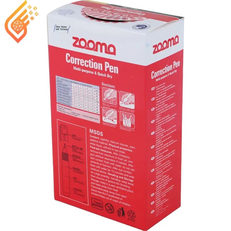 غلط گیر قلمی 6 میلی لیتری زوما مدل Zooma-353 — تصویر ۲